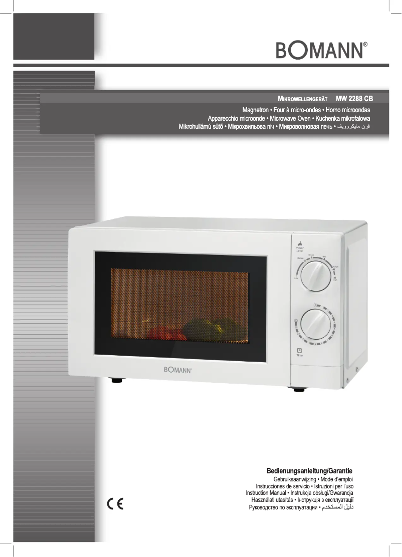 Imagen de la primera página del manual del dispositivo MW 2288 CB