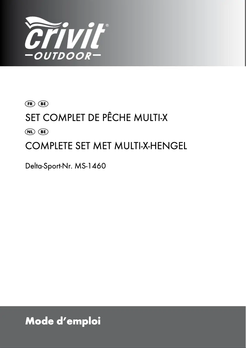 Imagen de la primera página del manual del dispositivo MS-1460