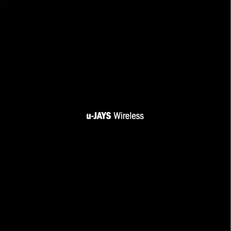 Página nº 1 - Guía de inicio rápido JAYS u-JAYS Wireless