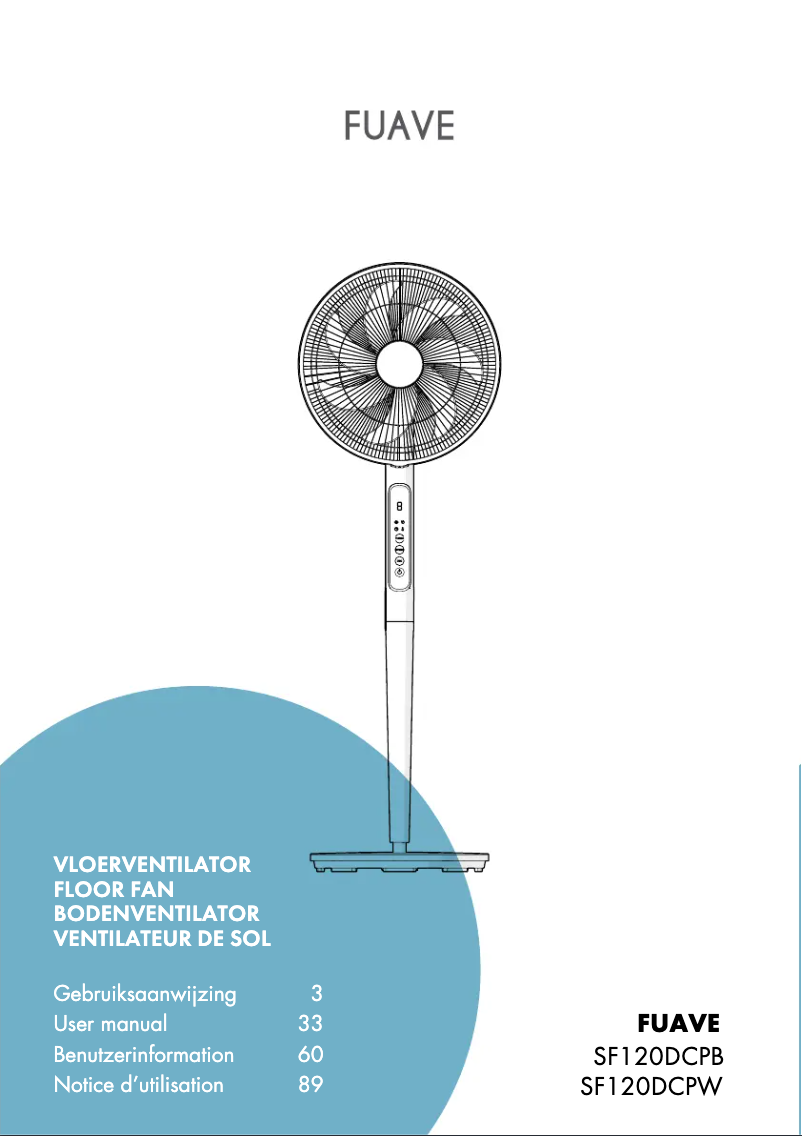 Imagen de la primera página del manual del dispositivo SF120DCPW