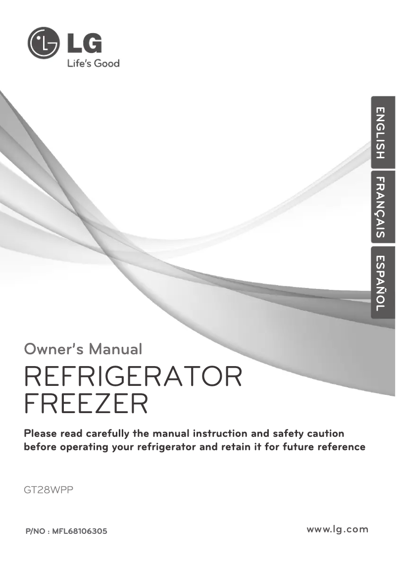 Imagen de la primera página del manual del dispositivo GT28WPP