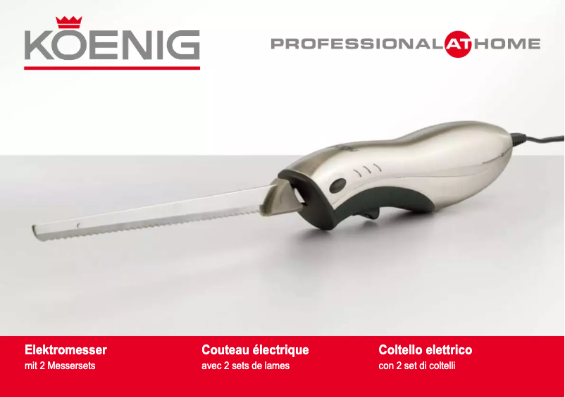 Página nº 1 - Manual de usuario Koenig B04201