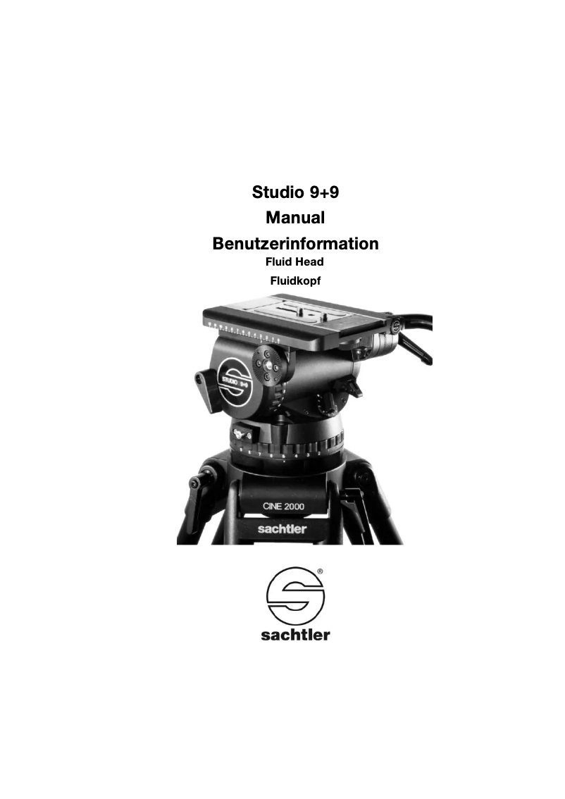 Imagen de la primera página del manual del dispositivo Studio 9+9