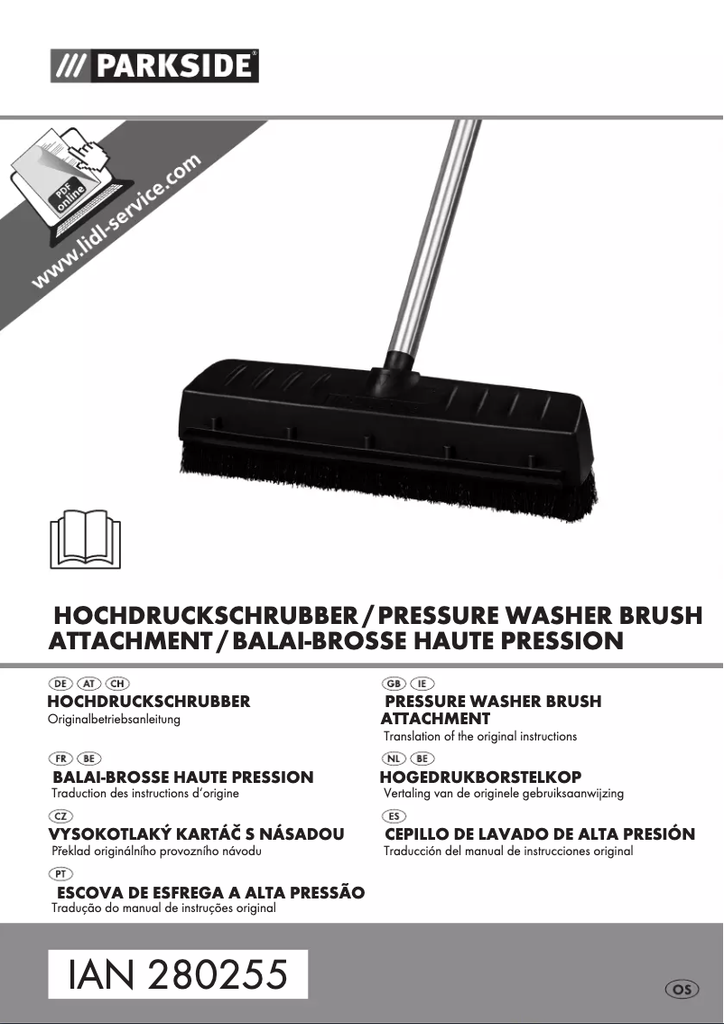 Imagen de la primera página del manual del dispositivo IAN 280255