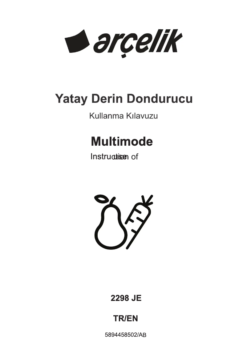 Imagen de la primera página del manual del dispositivo 2298 JE