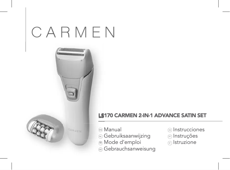 Imagen de la primera página del manual del dispositivo LS170