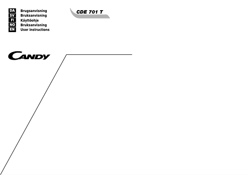 Imagen de la primera página del manual del dispositivo CDE 710T