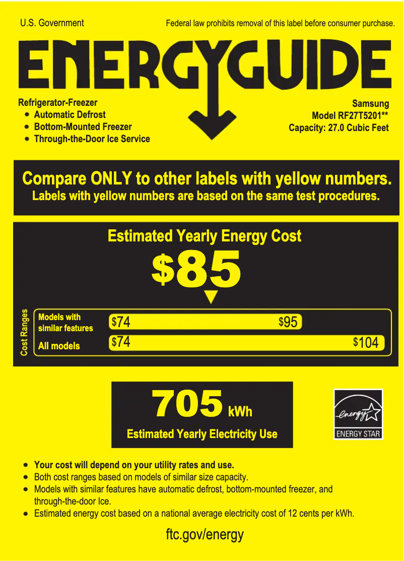 Imagen de la primera página del manual del dispositivo RF27T5201SG
