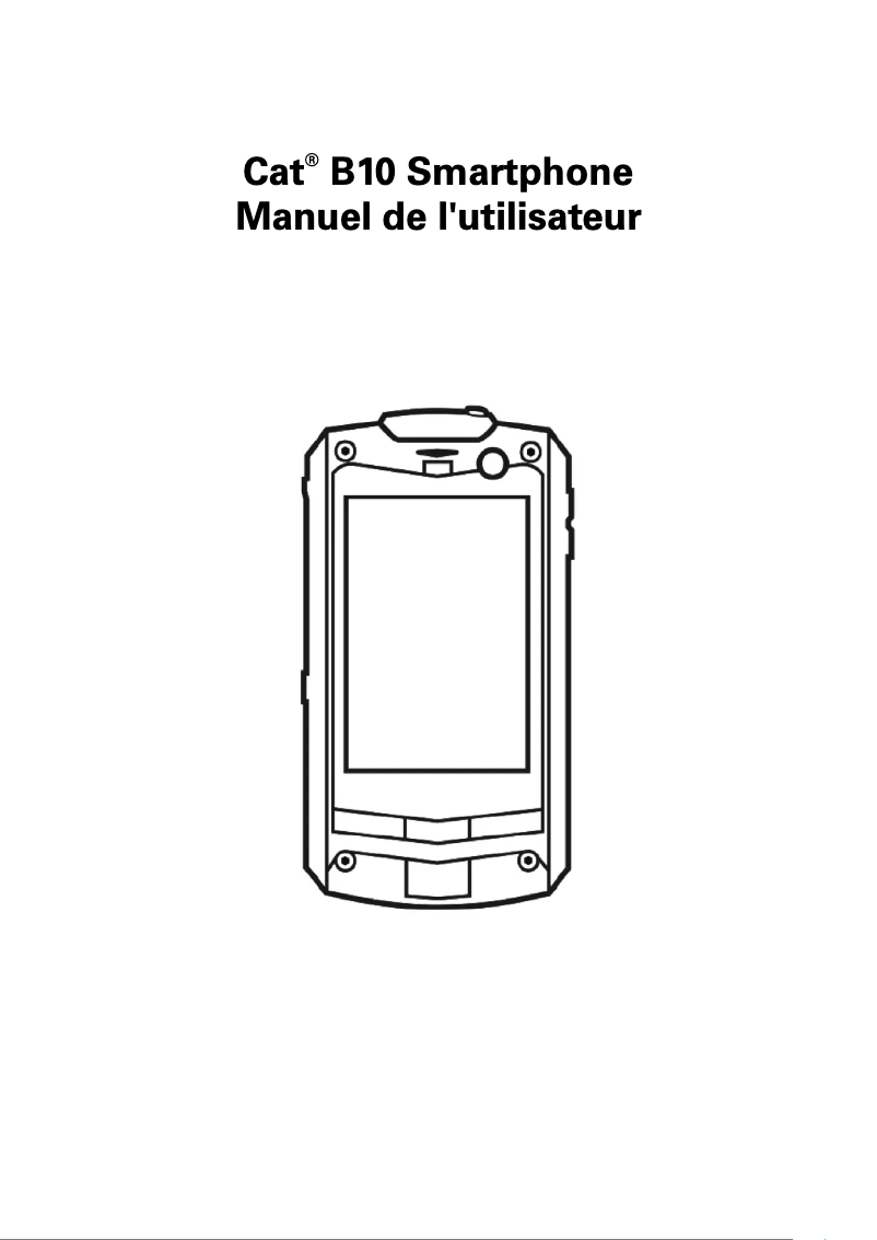 Página 1 del manual Manual de usuario CAT B10