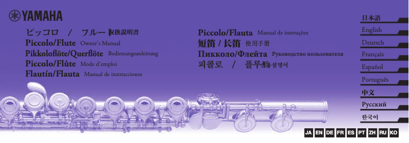 Página nº 1 - Manual de usuario Yamaha Tipo M