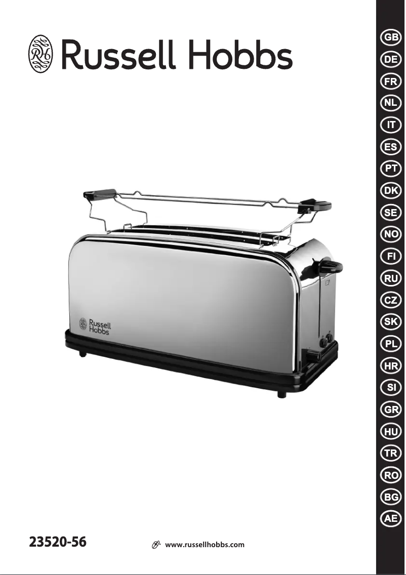 Página 1 del manual Manual de usuario Russell Hobbs 23520-56