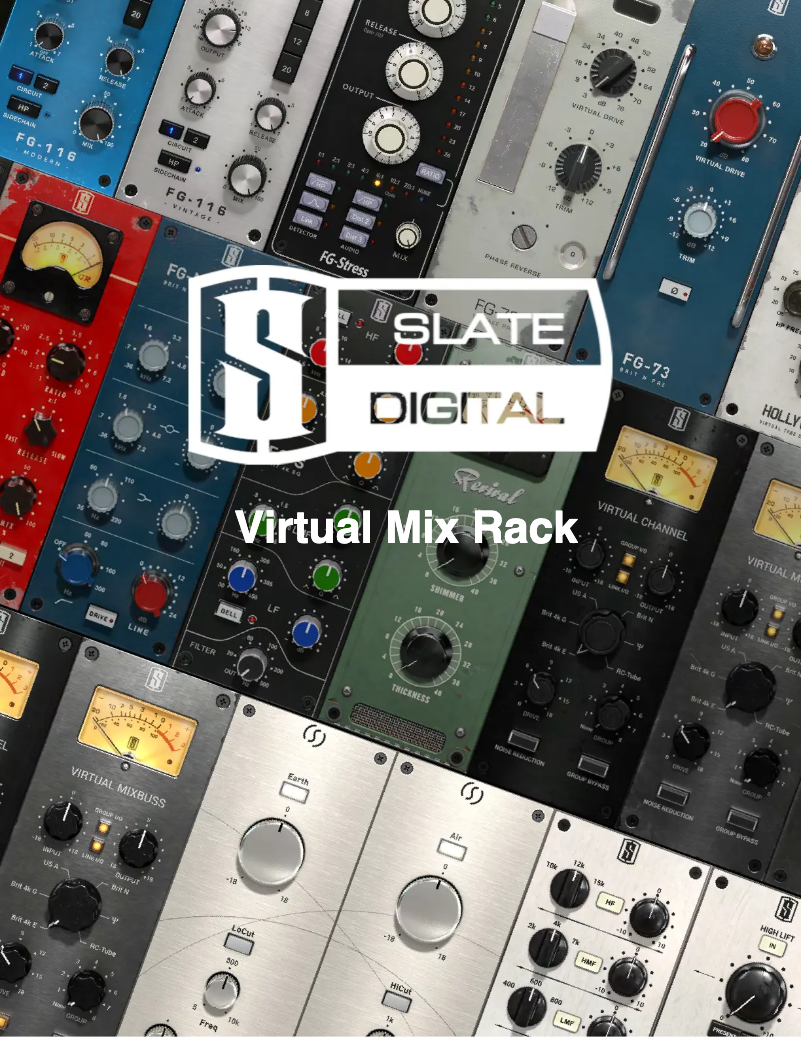 Imagen de la primera página del manual del dispositivo Virtual Mix Rack