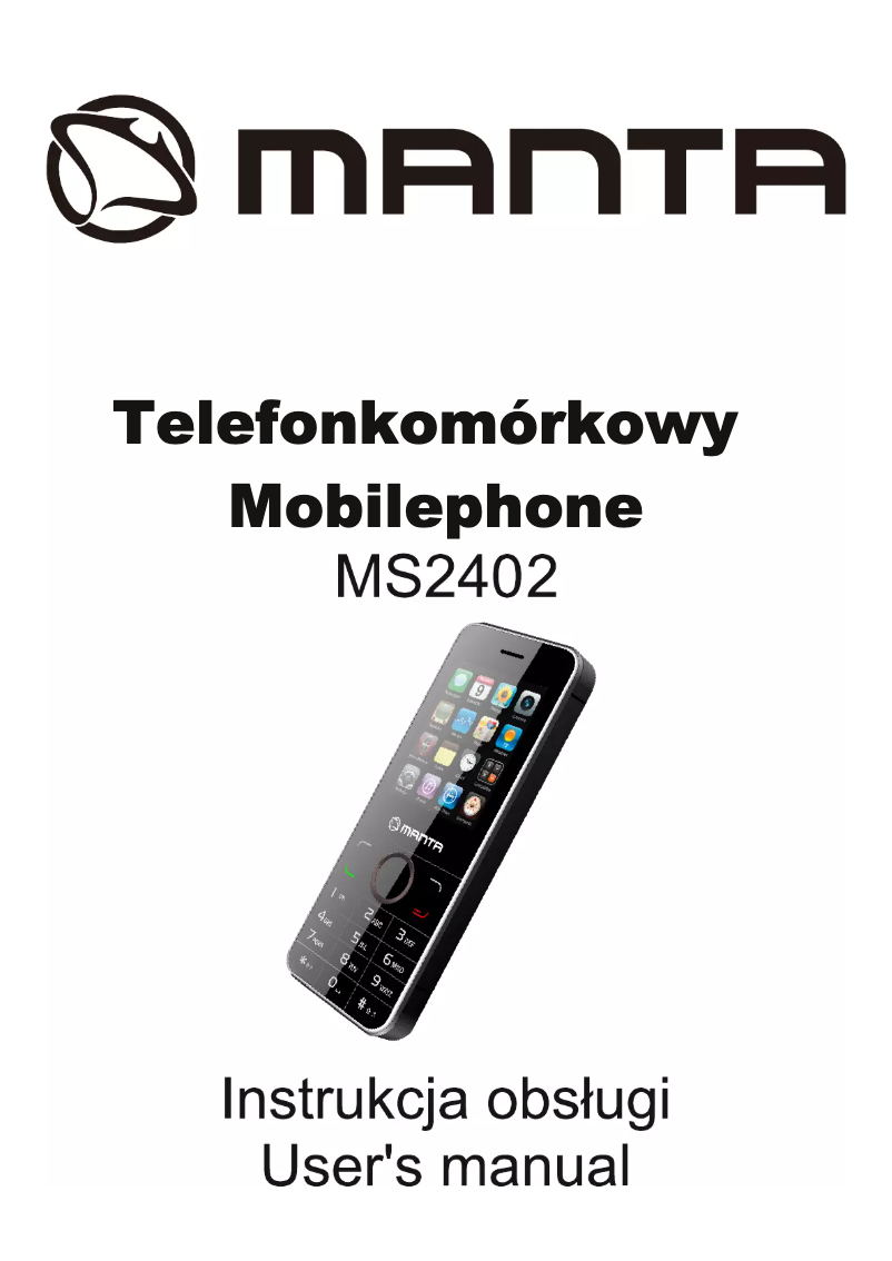 Página 1 del manual Manual de usuario Manta MS2402