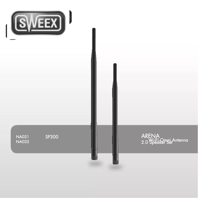 Página 1 del manual Manual de usuario Sweex Omni Antenna 7 dBi