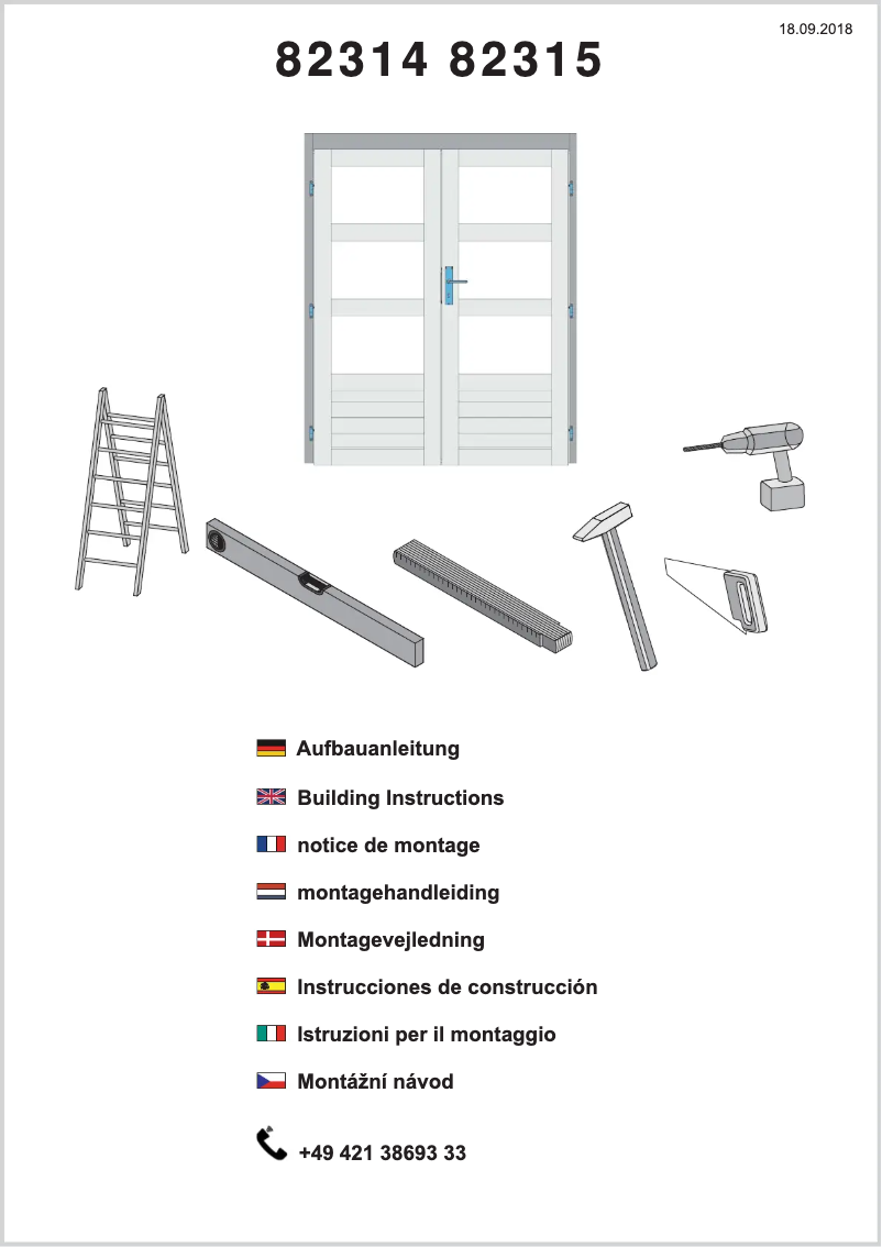 Imagen de la primera página del manual del dispositivo Trittau