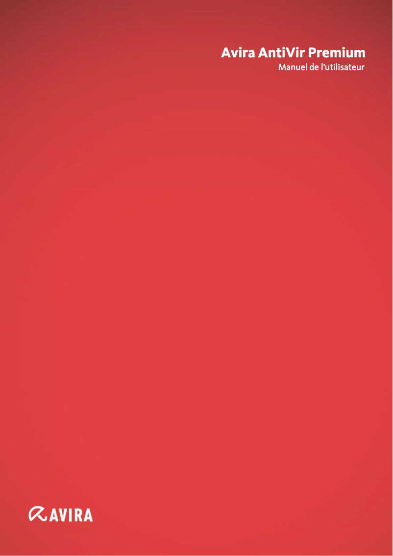 Imagen de la primera página del manual del dispositivo AntiVir Premium