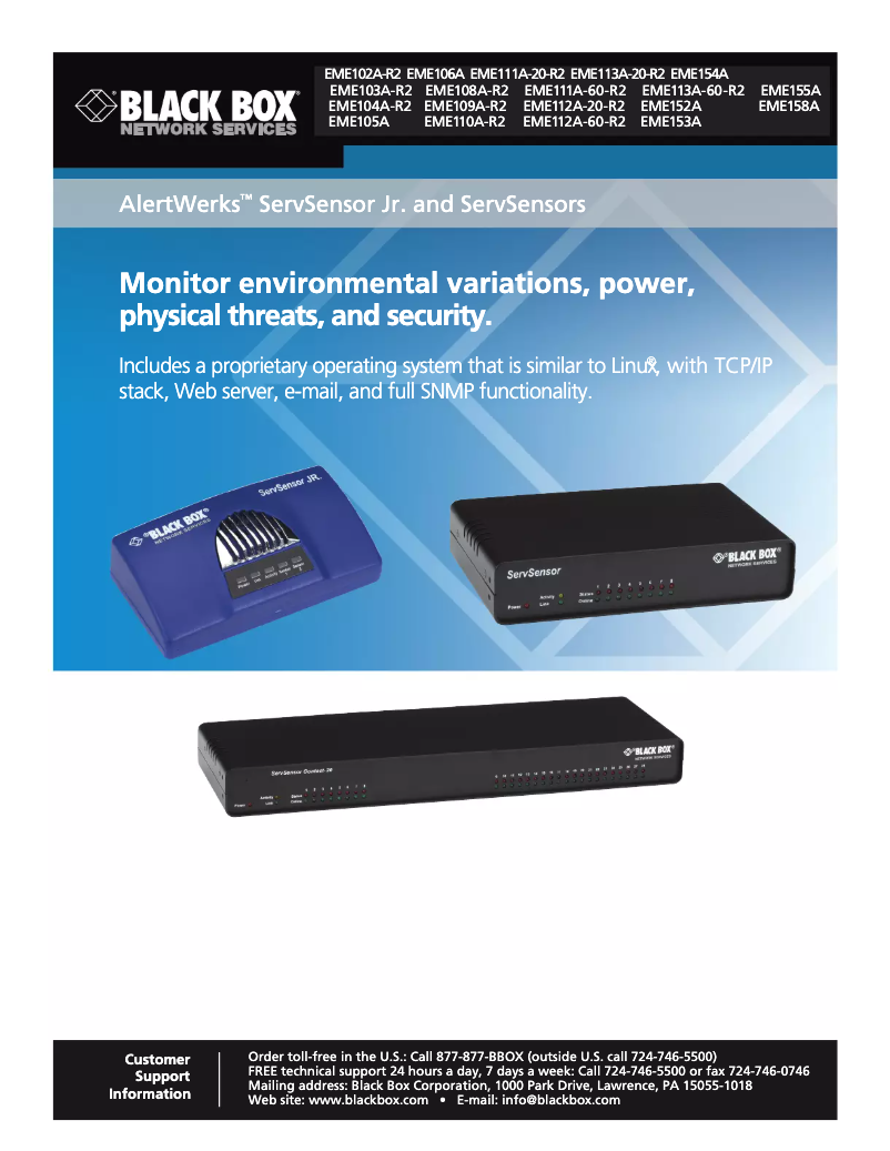 Imagen de la primera página del manual del dispositivo EME104A-R2