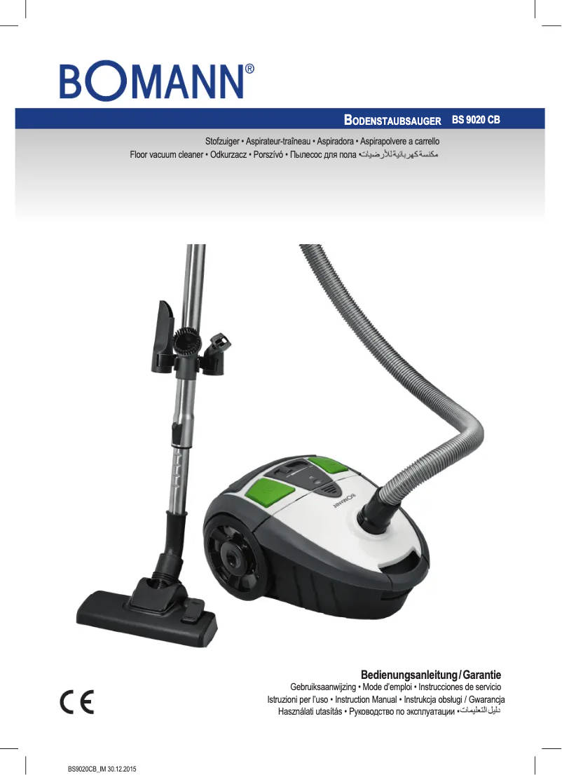 Página 1 del manual Manual de usuario Bomann BS 9020 CB
