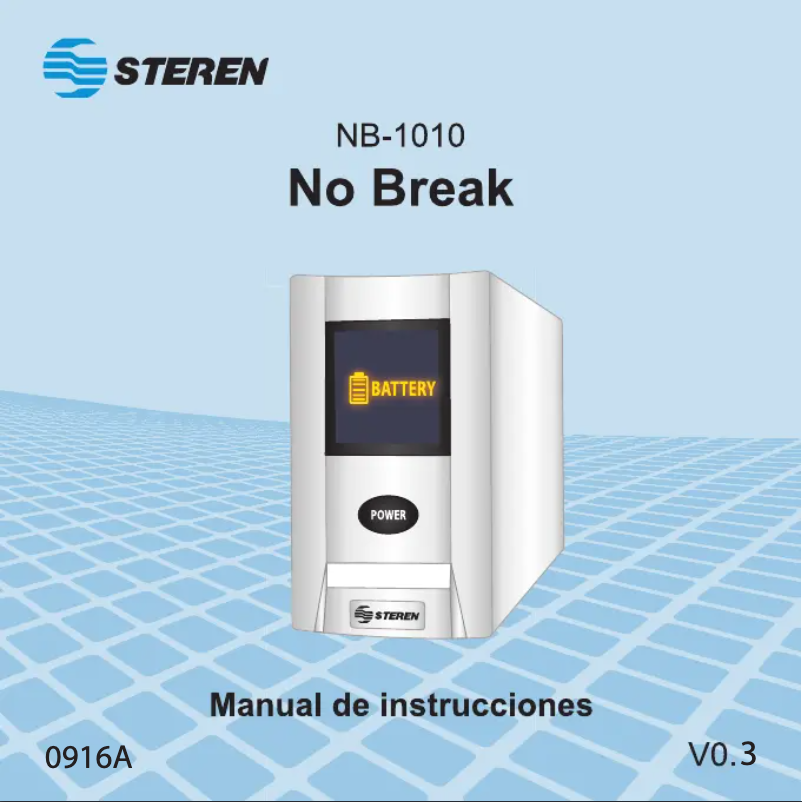 Página 1 del manual Manual de usuario Steren NB-1010