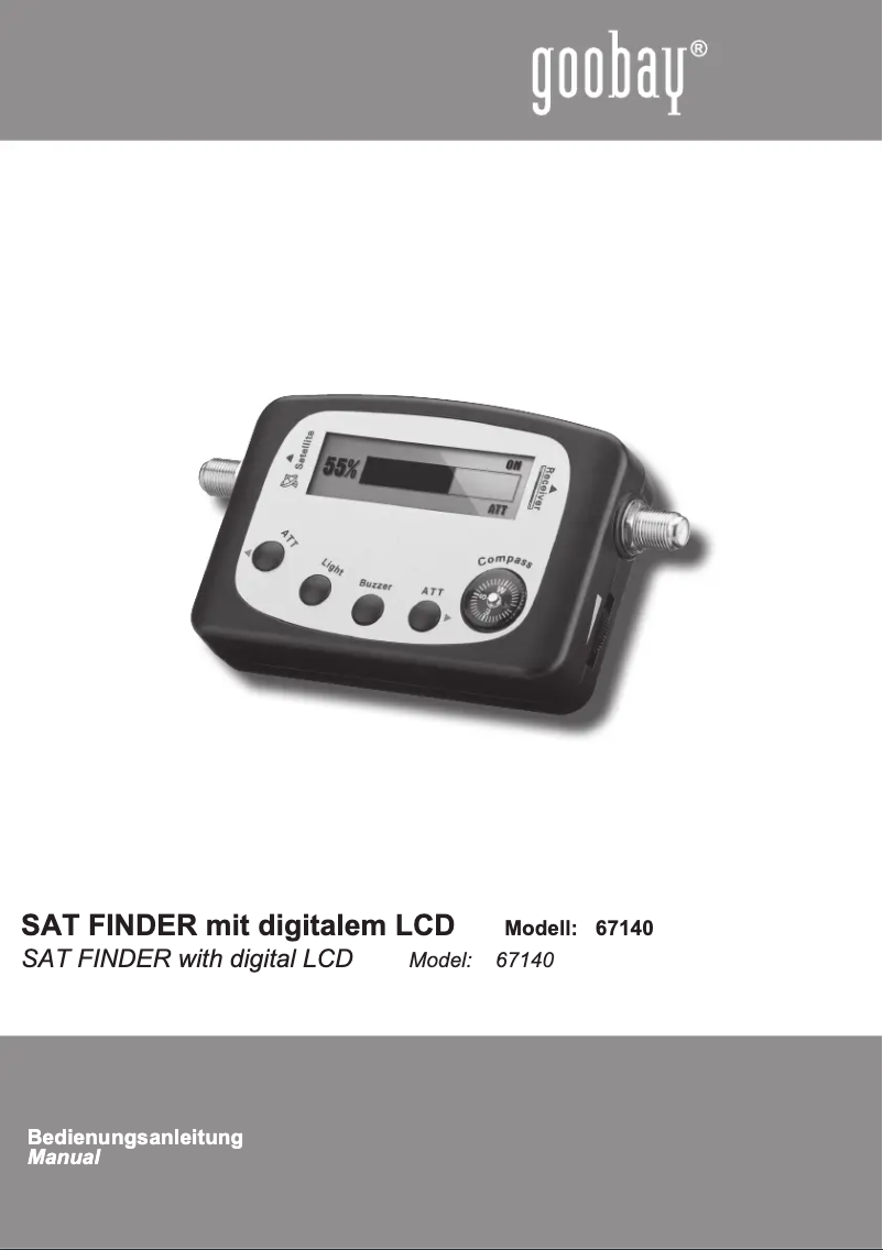 Página nº 1 - Manual de usuario Goobay 67140