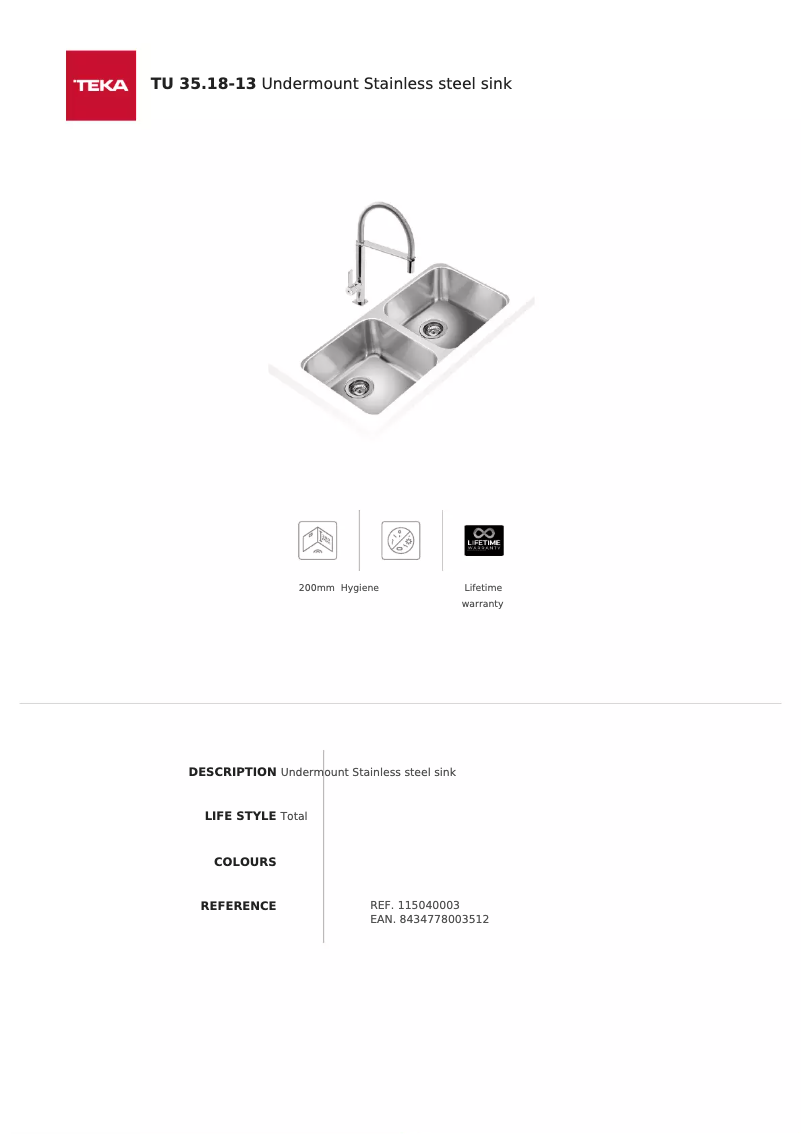 Imagen de la primera página del manual del dispositivo TU 35.18-8 2B