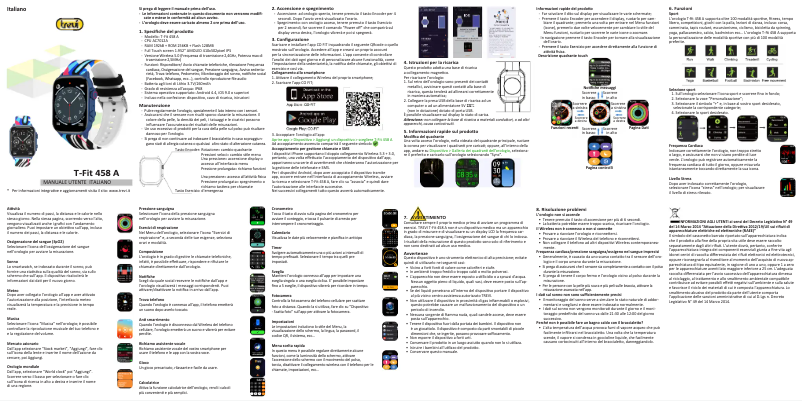 Página nº 1 - Manual de usuario Trevi T-Fit 458 A