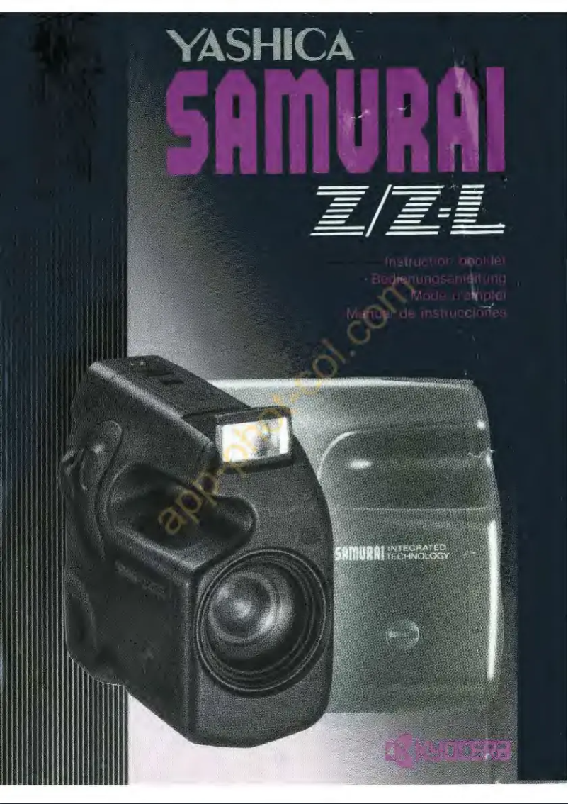 Imagen de la primera página del manual del dispositivo Samurai Z-L