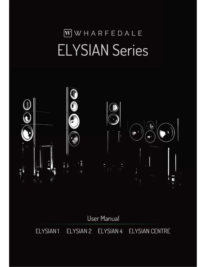 Página nº 1 - Manual de instrucciones Wharfedale Elysian C