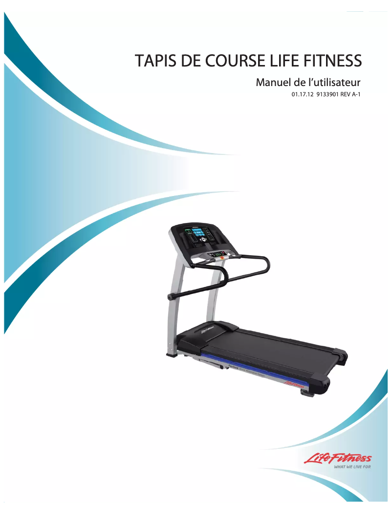 Página nº 1 - Manual de usuario Life Fitness F1 Smart Folding
