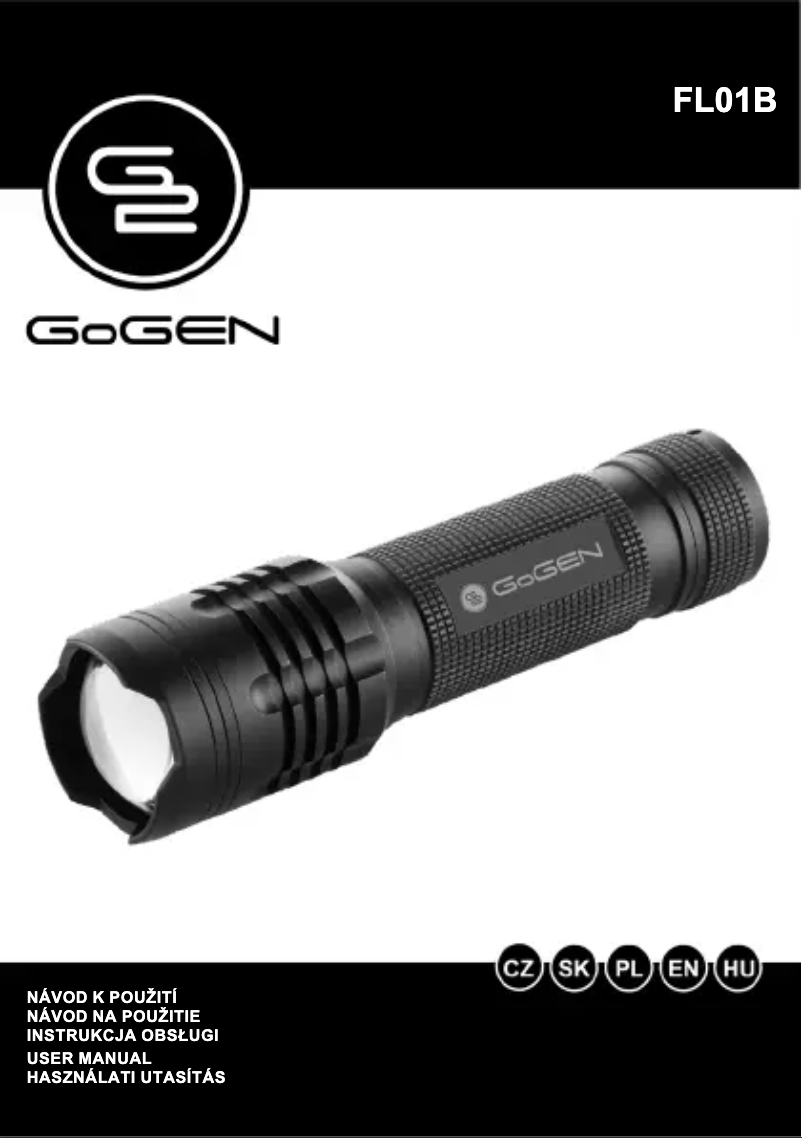 Página nº 1 - Manual de usuario GoGen FL01B