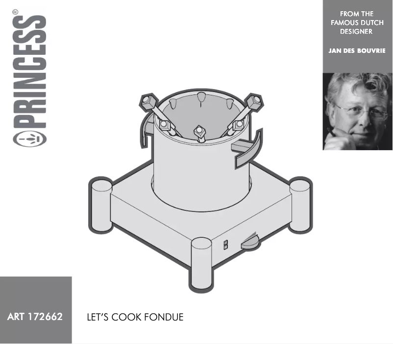 Página 1 del manual Manual de usuario Princess Lets Cooks 172662