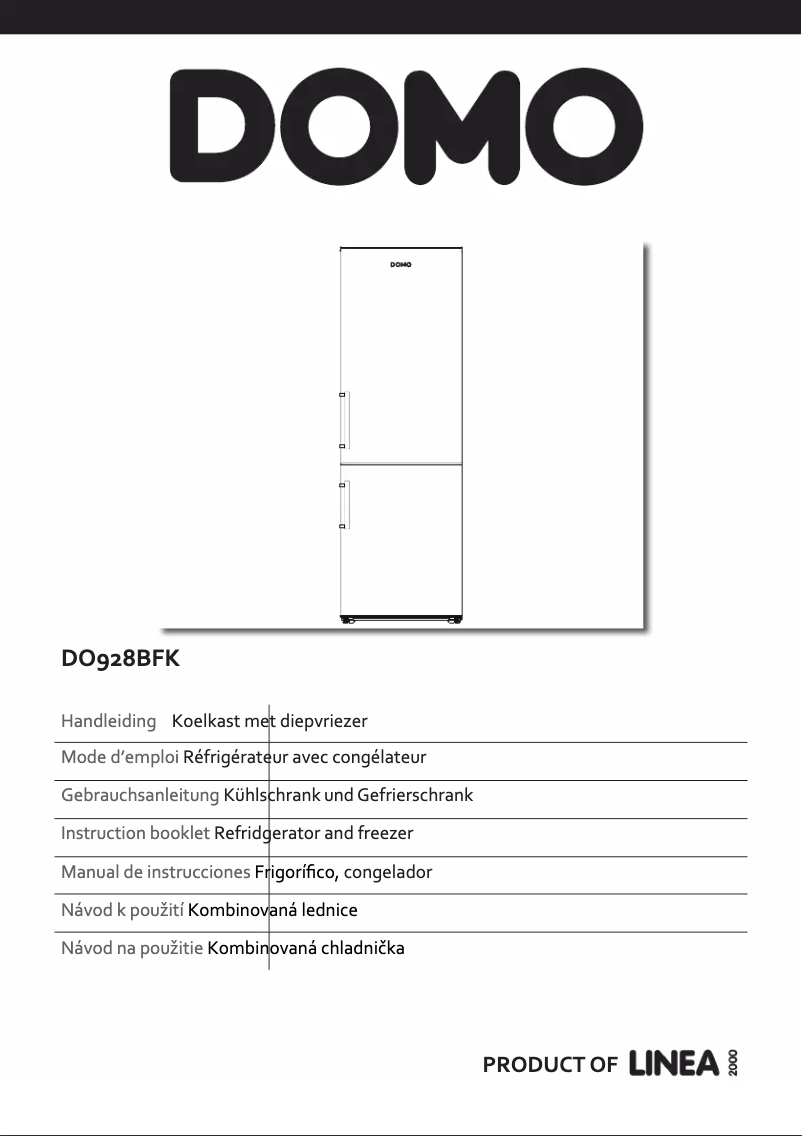 Página 1 del manual Manual de usuario Domo DO928BFK