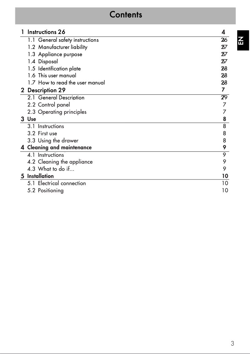 Página 1 del manual Manual de usuario Smeg CPRU130S