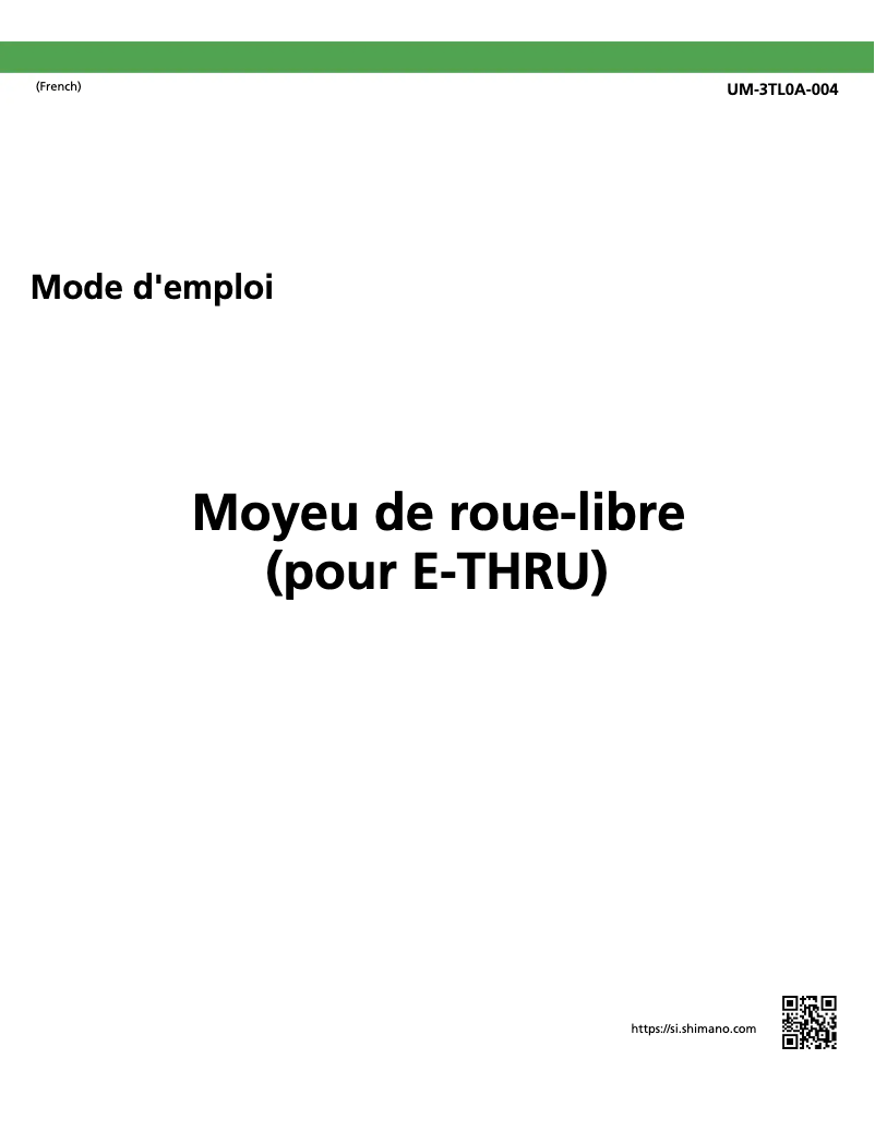 Imagen de la primera página del manual del dispositivo FH-M8010