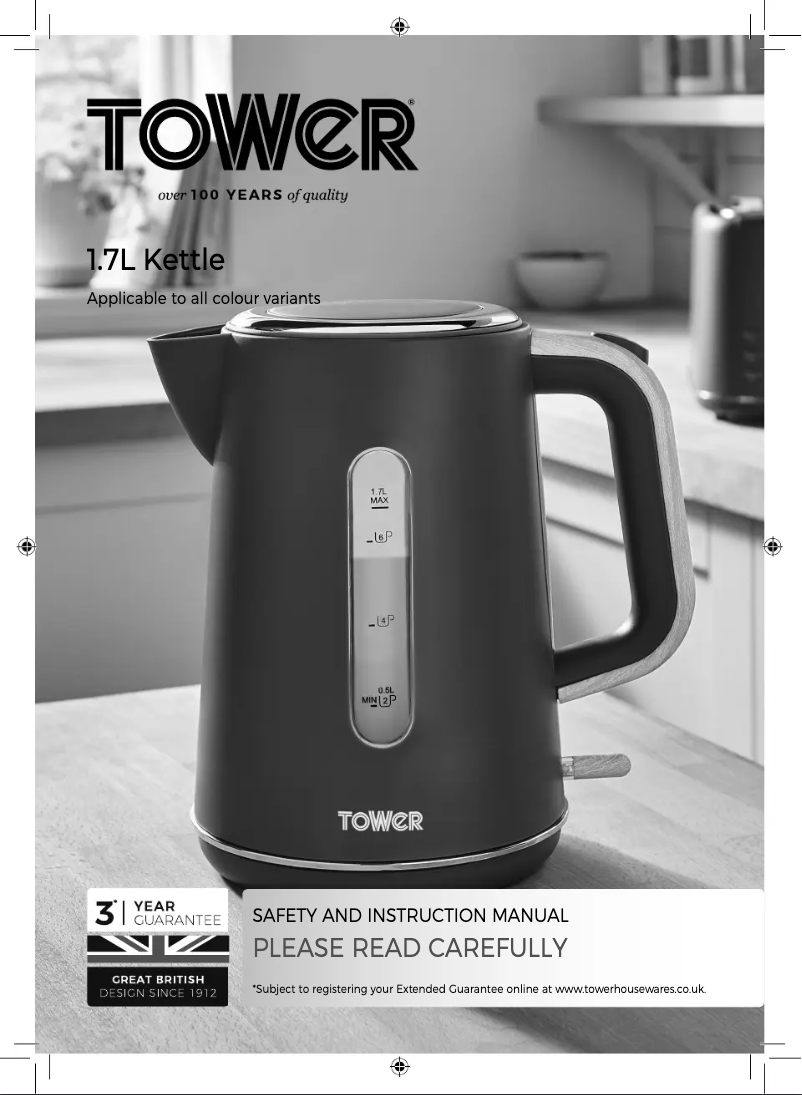 Página 1 del manual Manual de usuario Tower T10037