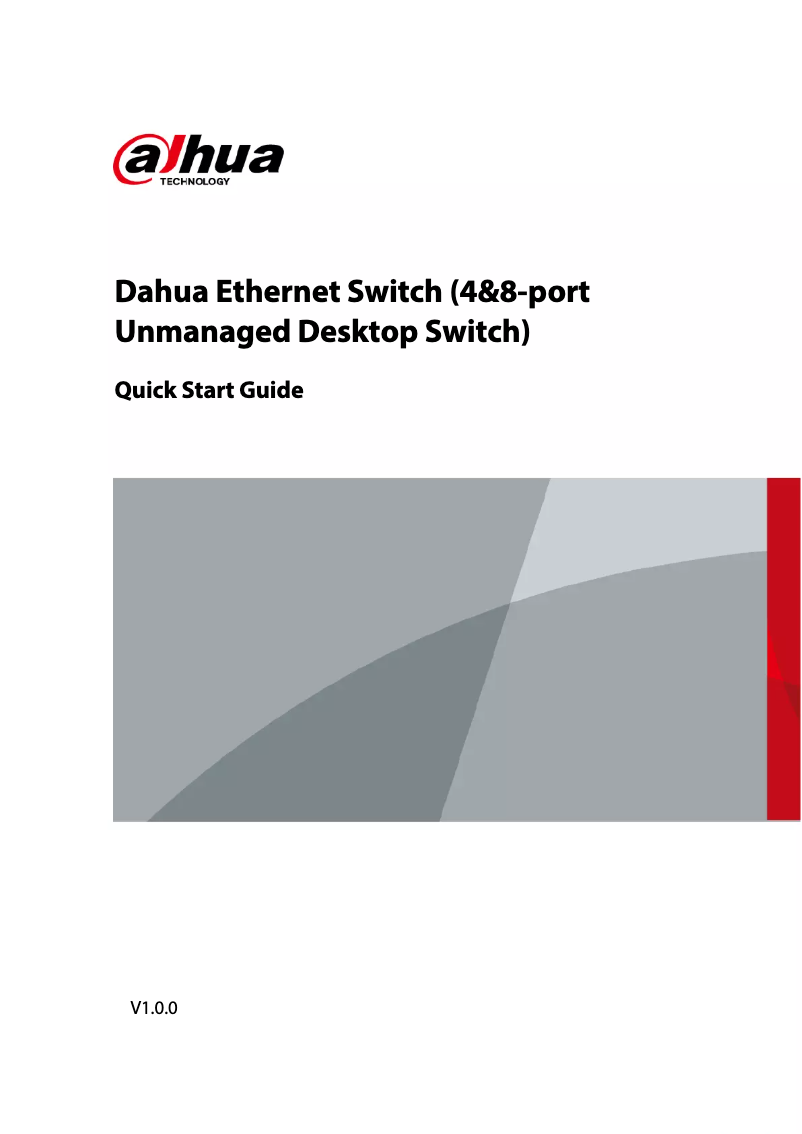 Imagen de la primera página del manual del dispositivo PFS3110-8ET1GT1GF-96