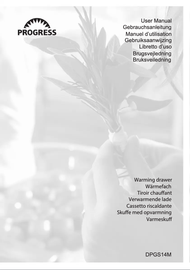 Imagen de la primera página del manual del dispositivo DPGS14M