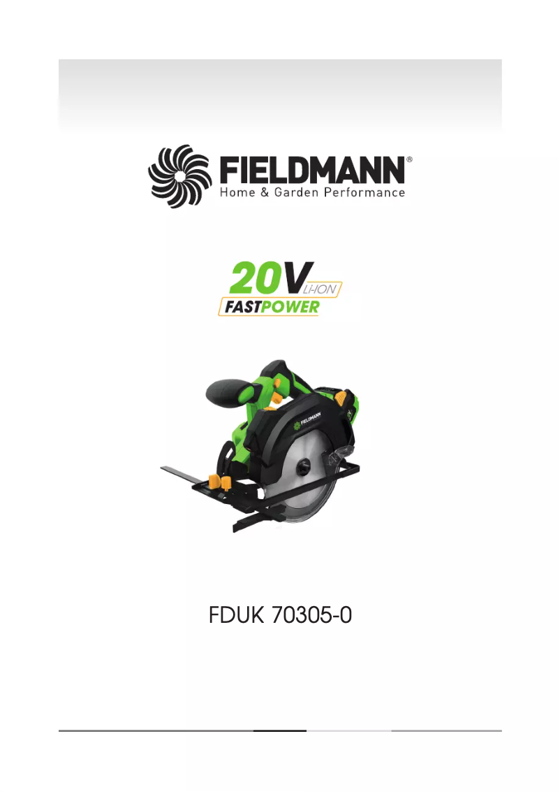 Página 1 del manual Manual de usuario Fieldmann FDUK 70305-0