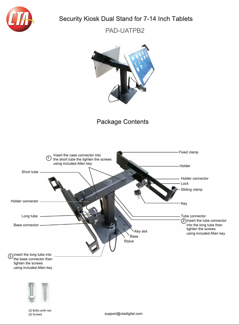 Página nº 1 - Manual de usuario CTA Digital PAD-UATPB2