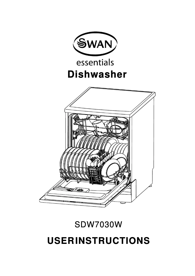 Página 1 del manual Manual de usuario Swan SDW7030W