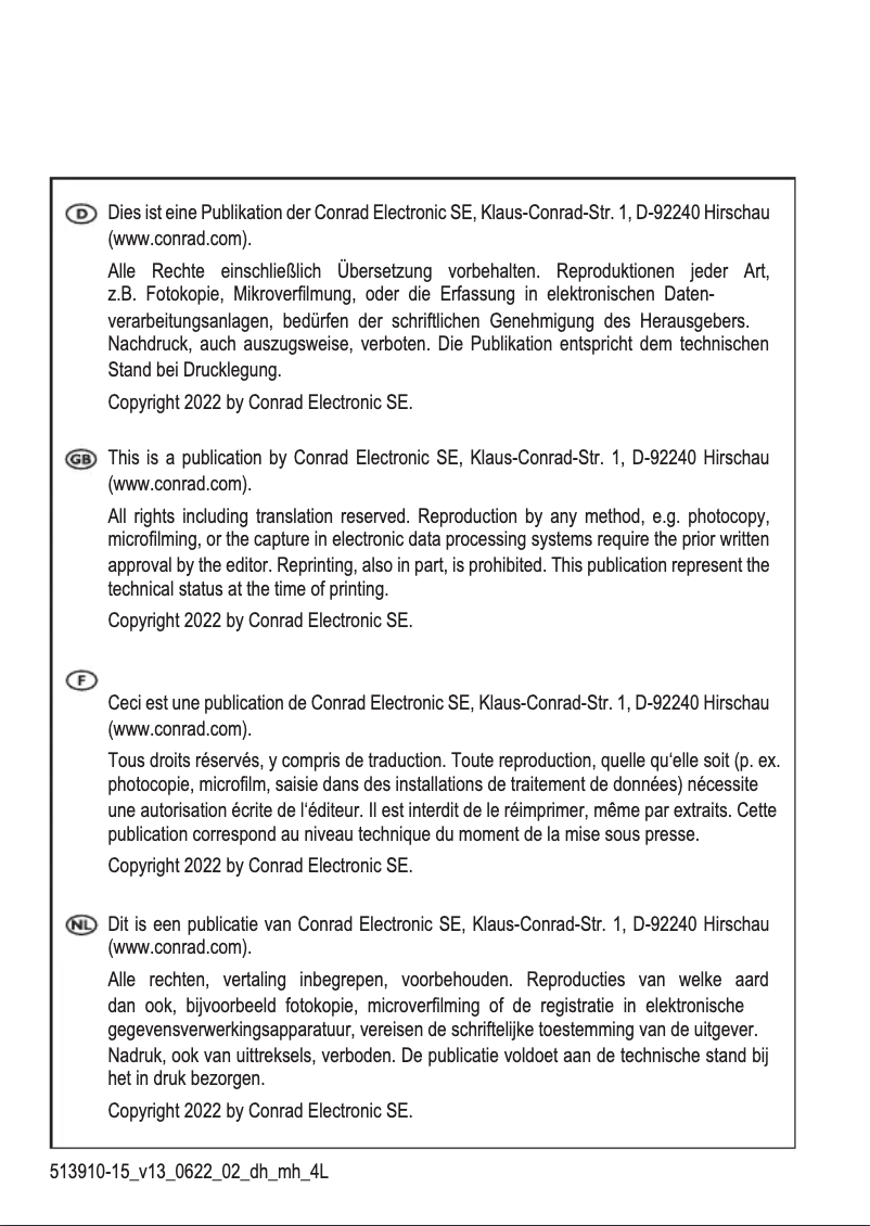 Página 1 del manual Manual de usuario Voltcraft PPS-16005