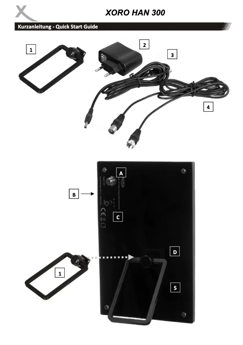 Imagen de la primera página del manual del dispositivo HAN 300