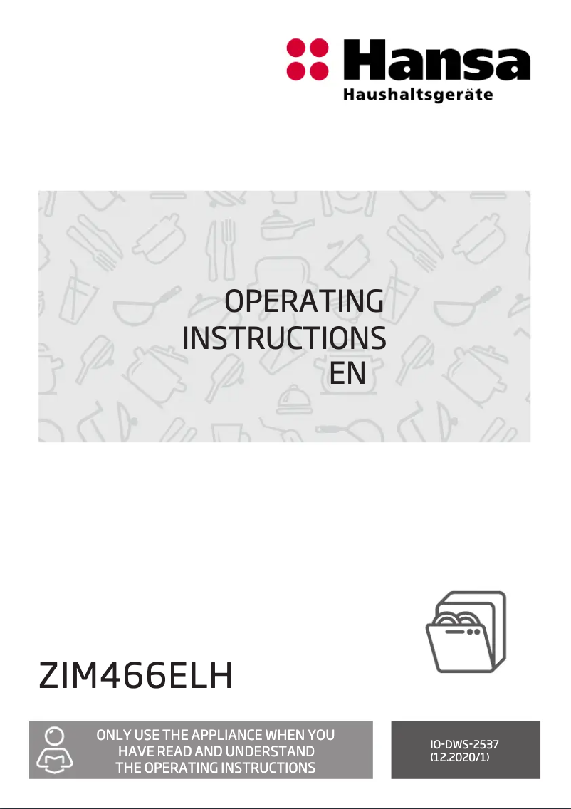 Imagen de la primera página del manual del dispositivo ZIM466ELH