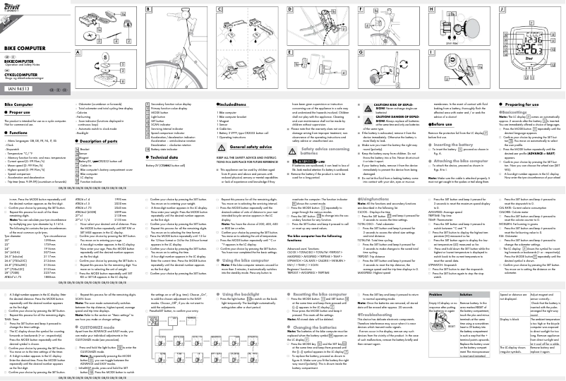 Página 1 del manual Manual de usuario Crivit IAN 94513