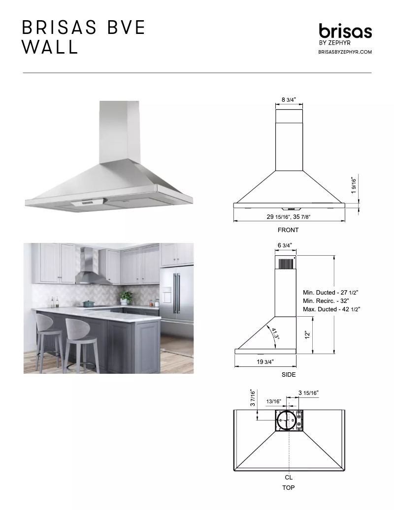 Imagen de la primera página del manual del dispositivo BVEE36BS