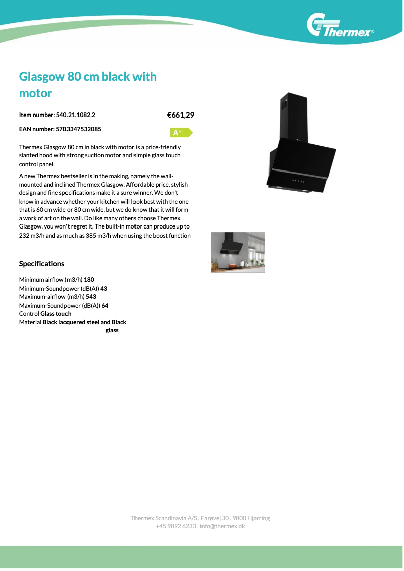 Imagen de la primera página del manual del dispositivo Glasgow