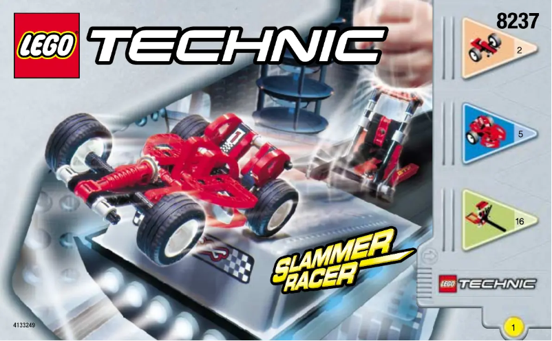 Página 1 del manual Manual de usuario Lego Slammer Racer