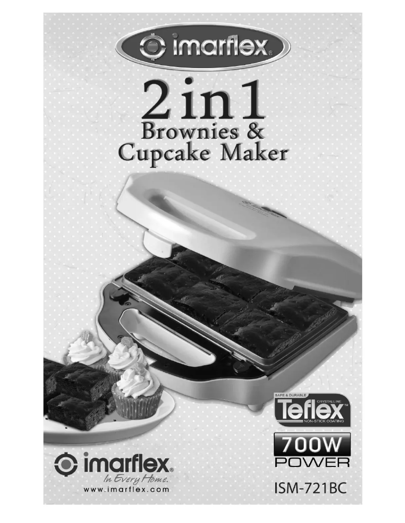 Imagen de la primera página del manual del dispositivo ISM-721BC