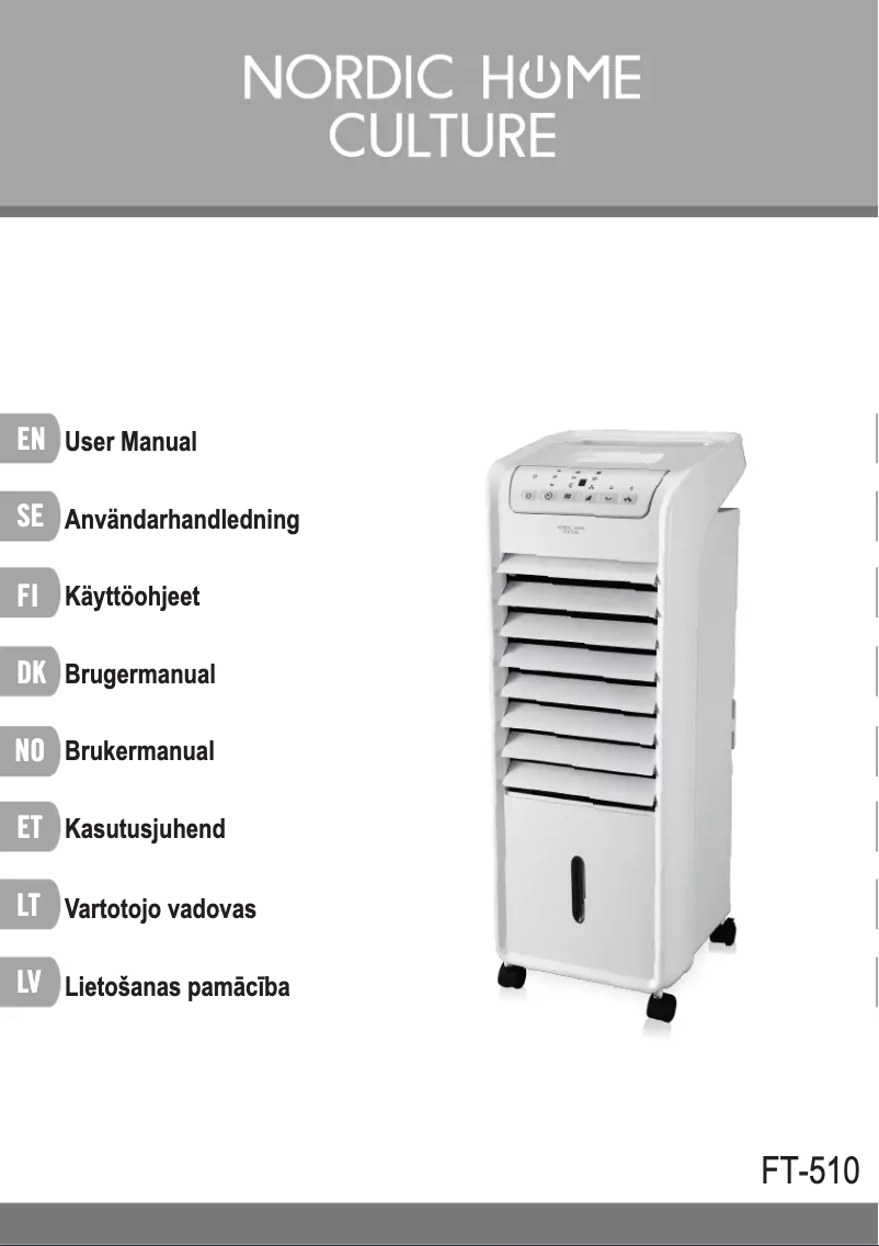 Imagen de la primera página del manual del dispositivo FT-510