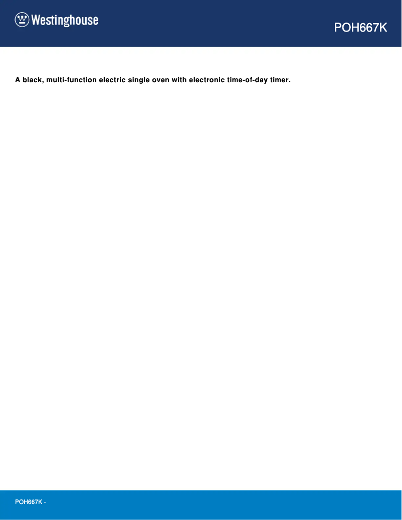 Imagen de la primera página del manual del dispositivo POH667K